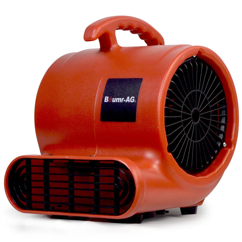 3-Speed Carpet Dryer Air Mover Blower Fan | 800CFM, Sealed Copper Motor, Poly Housing