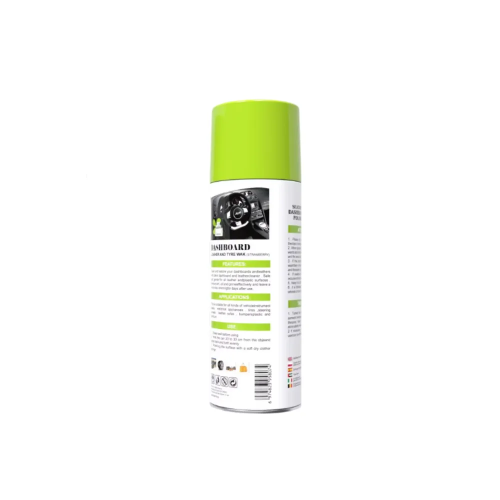 450Ml High Gloss Shine Silicone Dashboard Polish - White Sy-Qjyp208