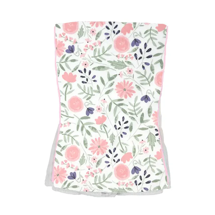 Baby Jar Burpie in Watercolor Floral