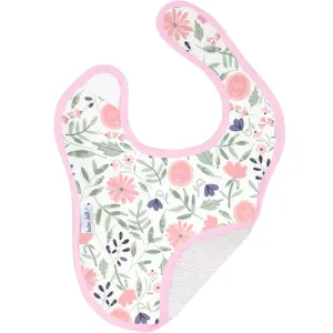 Baby Jar Feeding Bib in Watercolor Floral