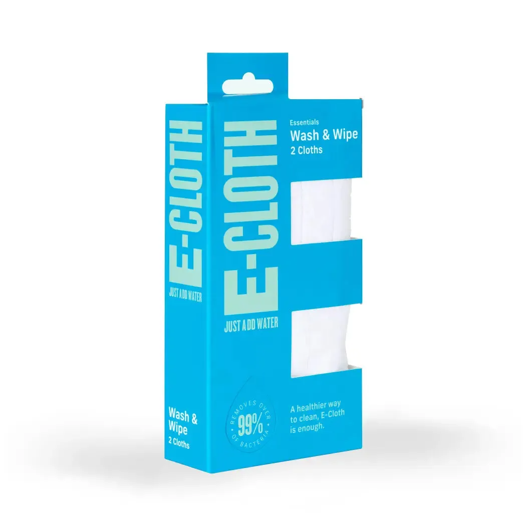 E-Cloth Wash & Wipe Dish Cloths Pack of 2