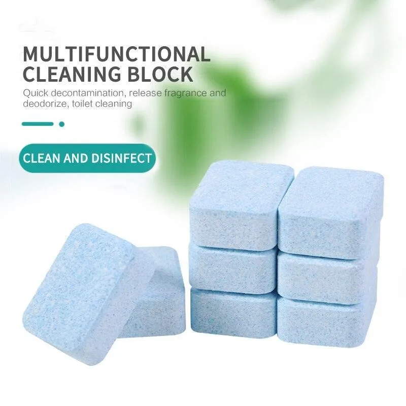 Effervescent Toilet Cleaning Tablets for Sparkling Freshness