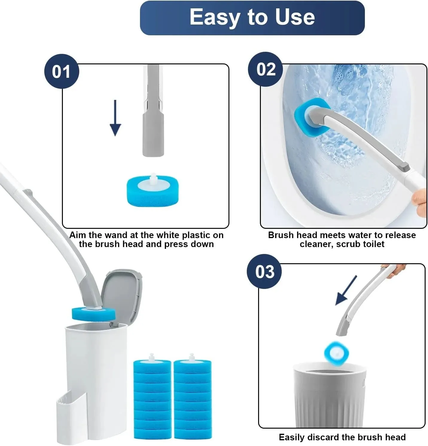 Hot Sale Disposable Toilet Cleaning System